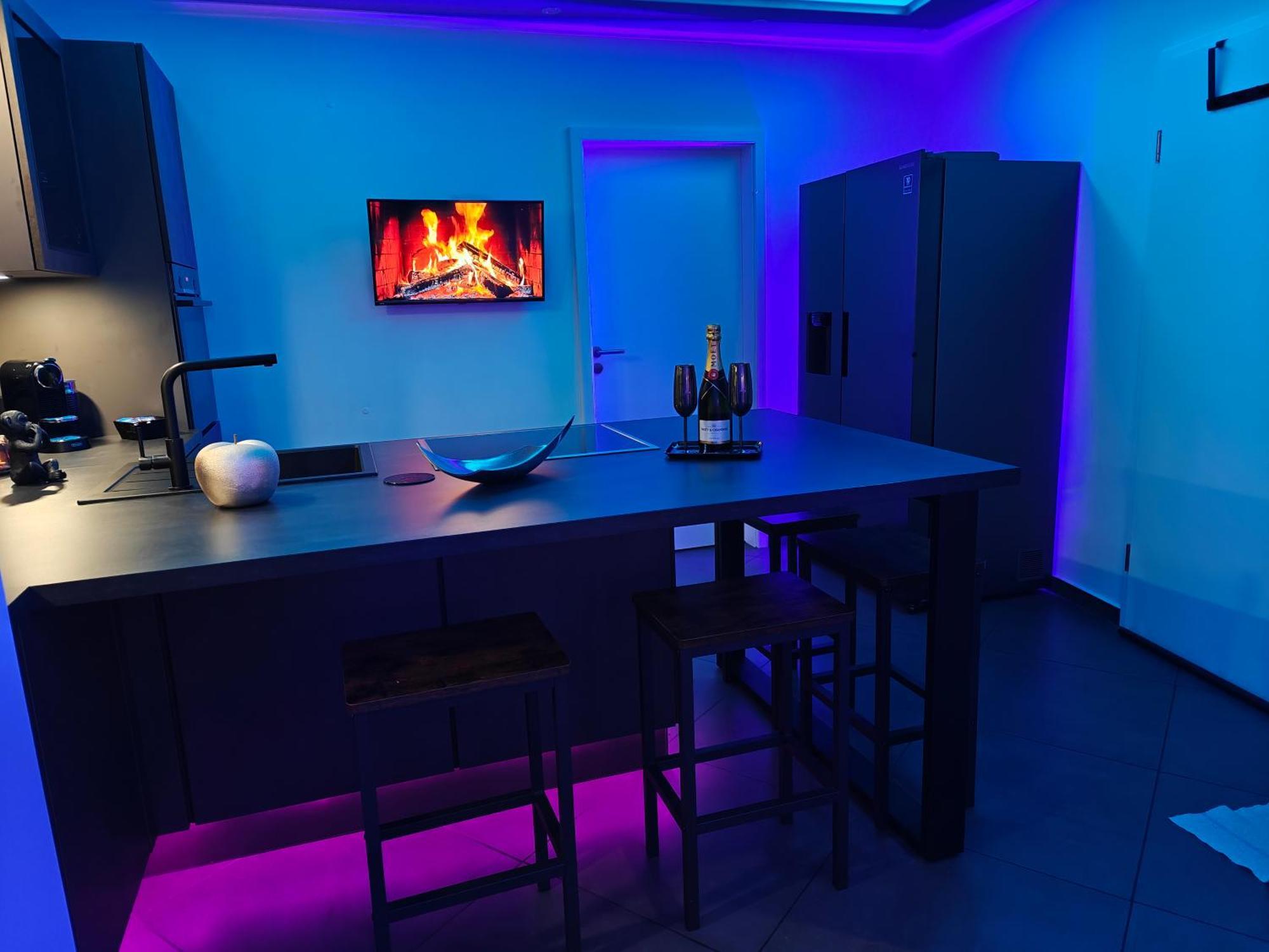 Appartement Luxus Loft Whirlpool Designer Kueche Bad à Herdecke Extérieur photo